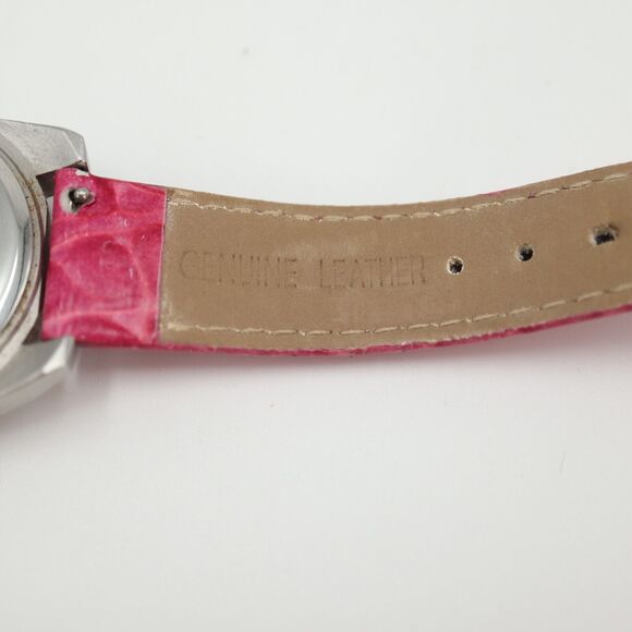 Invicta Angel Womens Watch 38mm MOP Dial 1118 Extra Leather Strap w/ New Battery main image 8